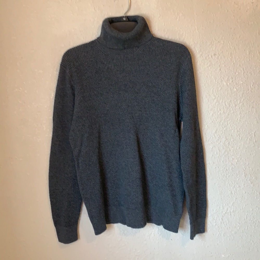 H&M Grey Turtle Neck Knit Sweater